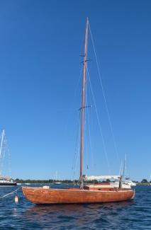 1936  "TUMLAREN" #59 SVEK, in water, blue sky day